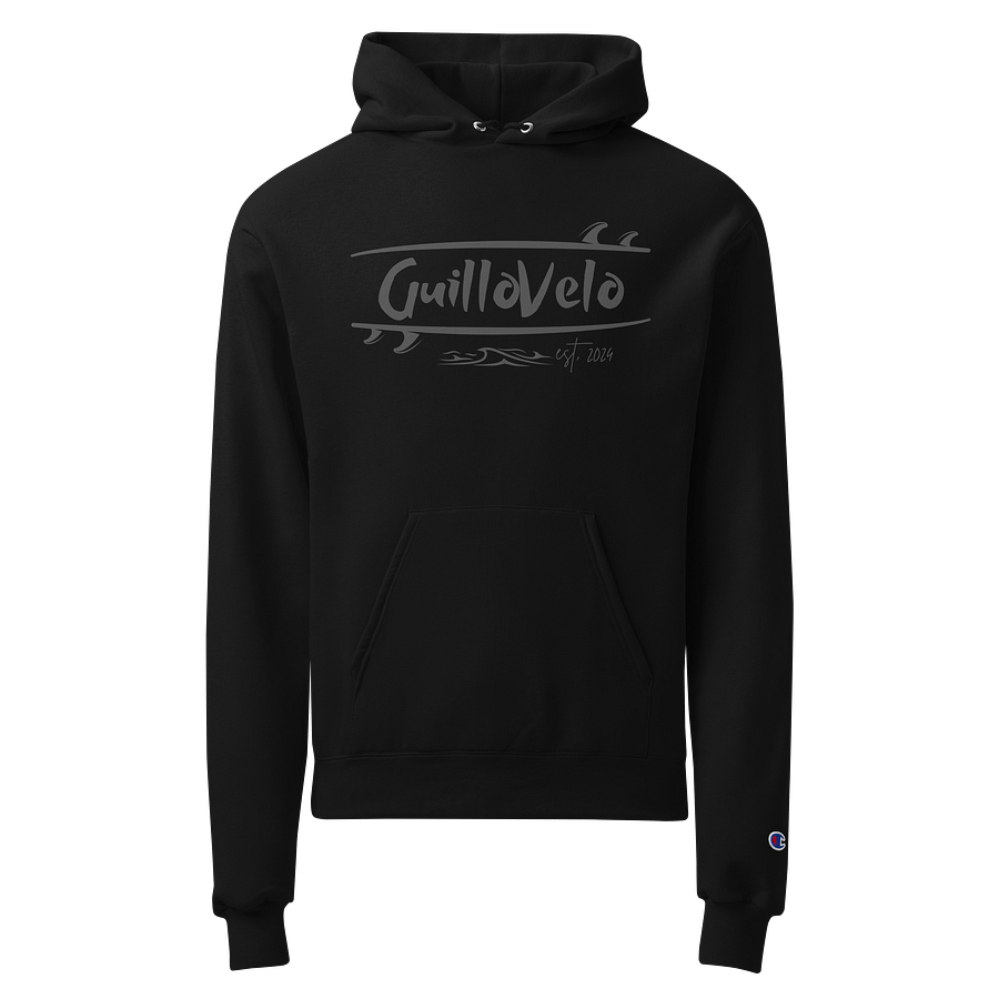 GUILLOVELO STEELGRAY WAVE HOODIE product image (1)