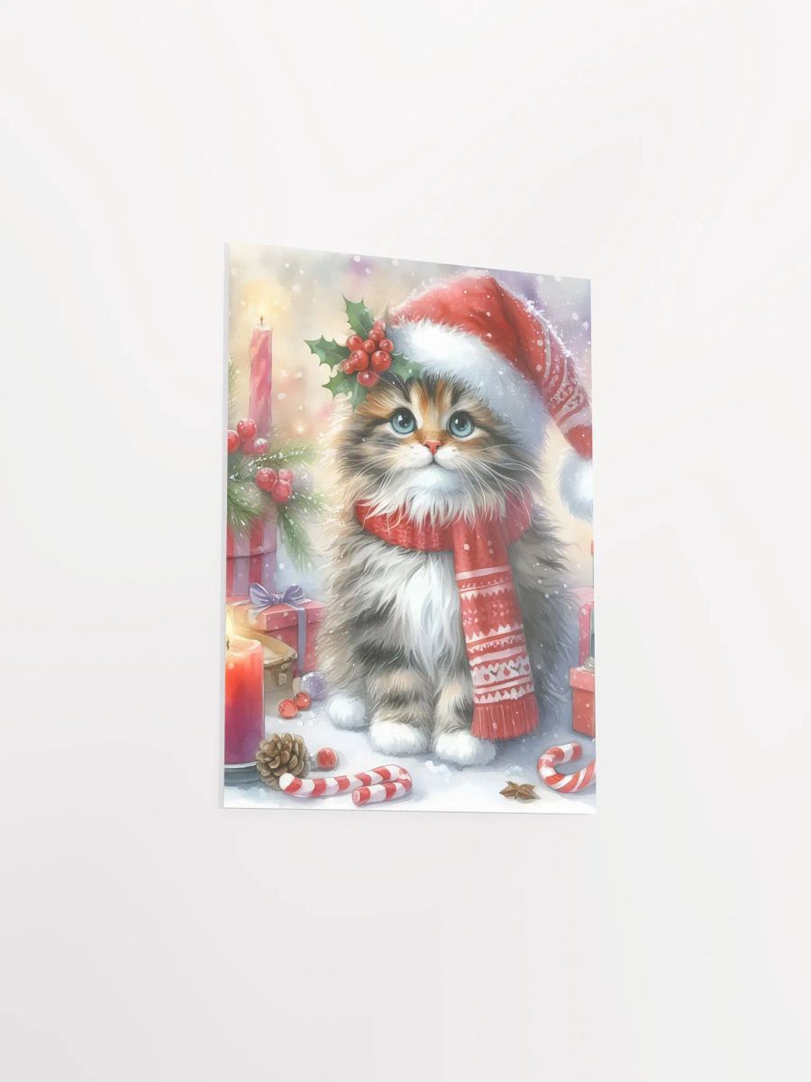 Festive Feline Wonderland Poster product image (9)