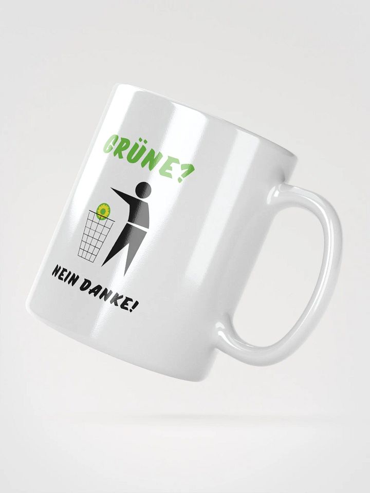 Lustige Kaffee Tasse/Becher | Grüne Nein Danke | Tasse mit Spruch Statement product image (2)
