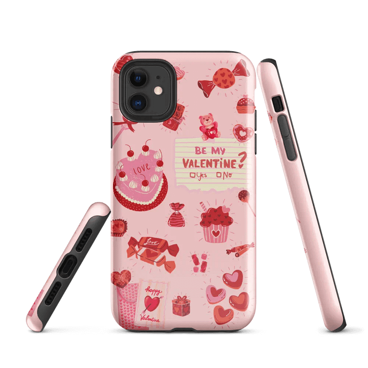 Be My Valentine? iPhone Tough Case product image (1)