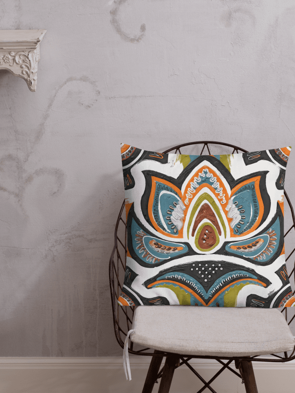 Mesmerizing Abstract Art Painted Premium Accent Pillow product image (7)