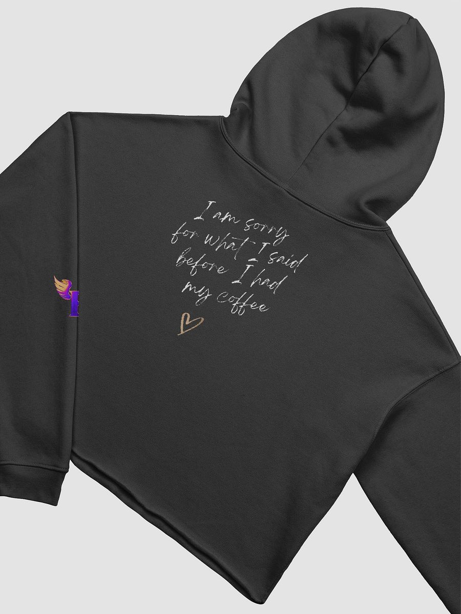Cold Weather Coffee Love Crop Hoodie product image (10)