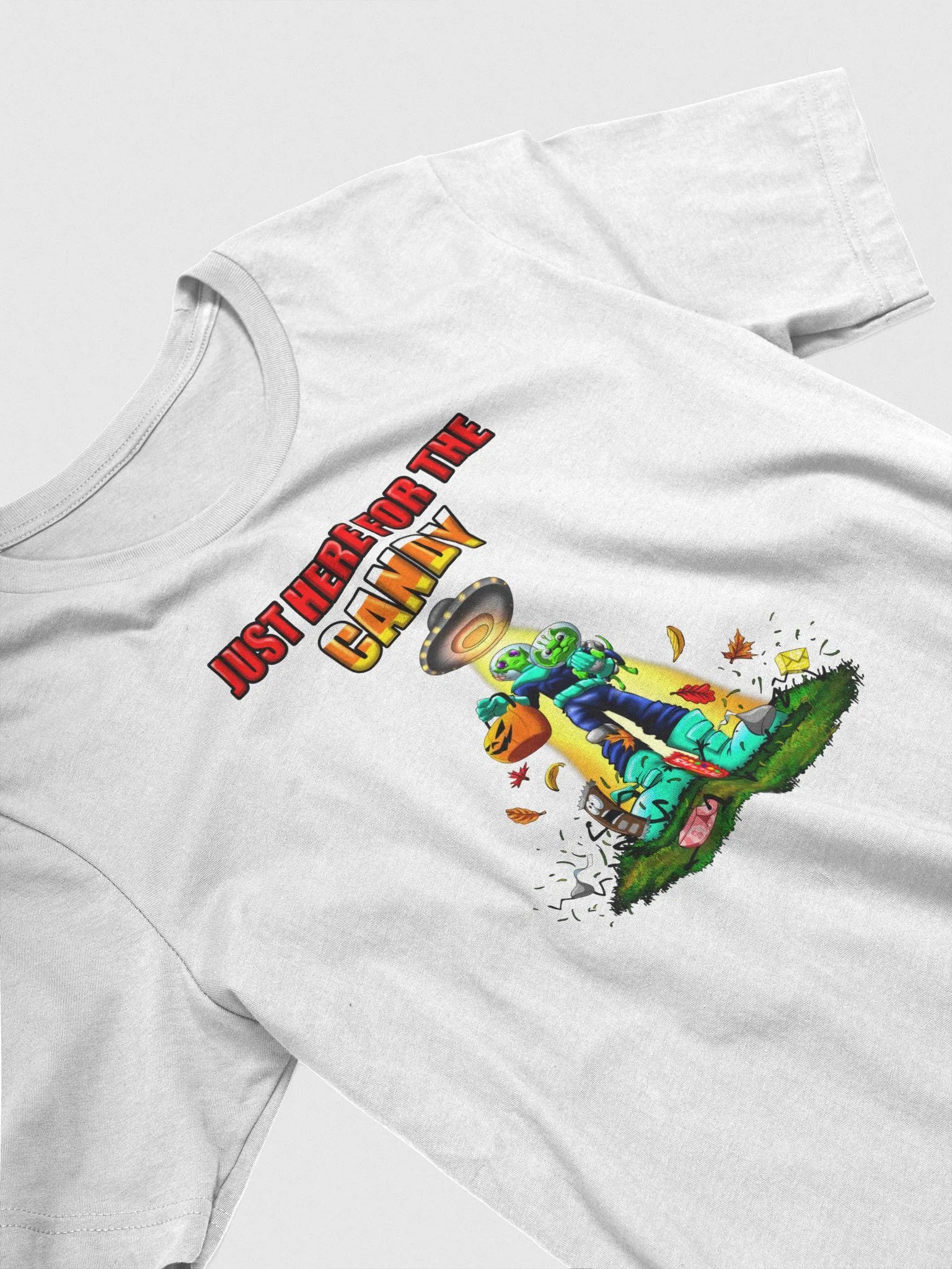 Just Here For The Candy - Halloween Tee product image (33)