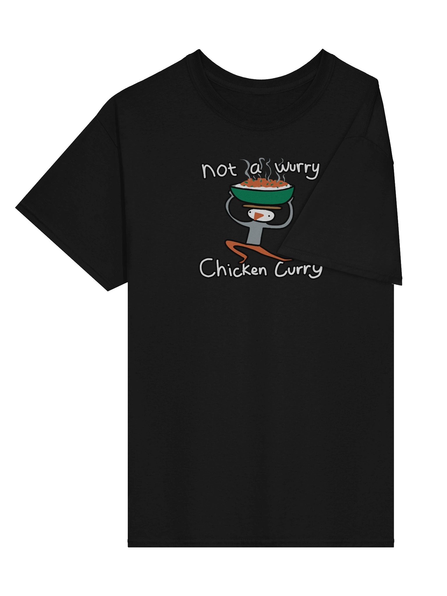 Not a Wurry Chicken Curry Shirt product image (21)
