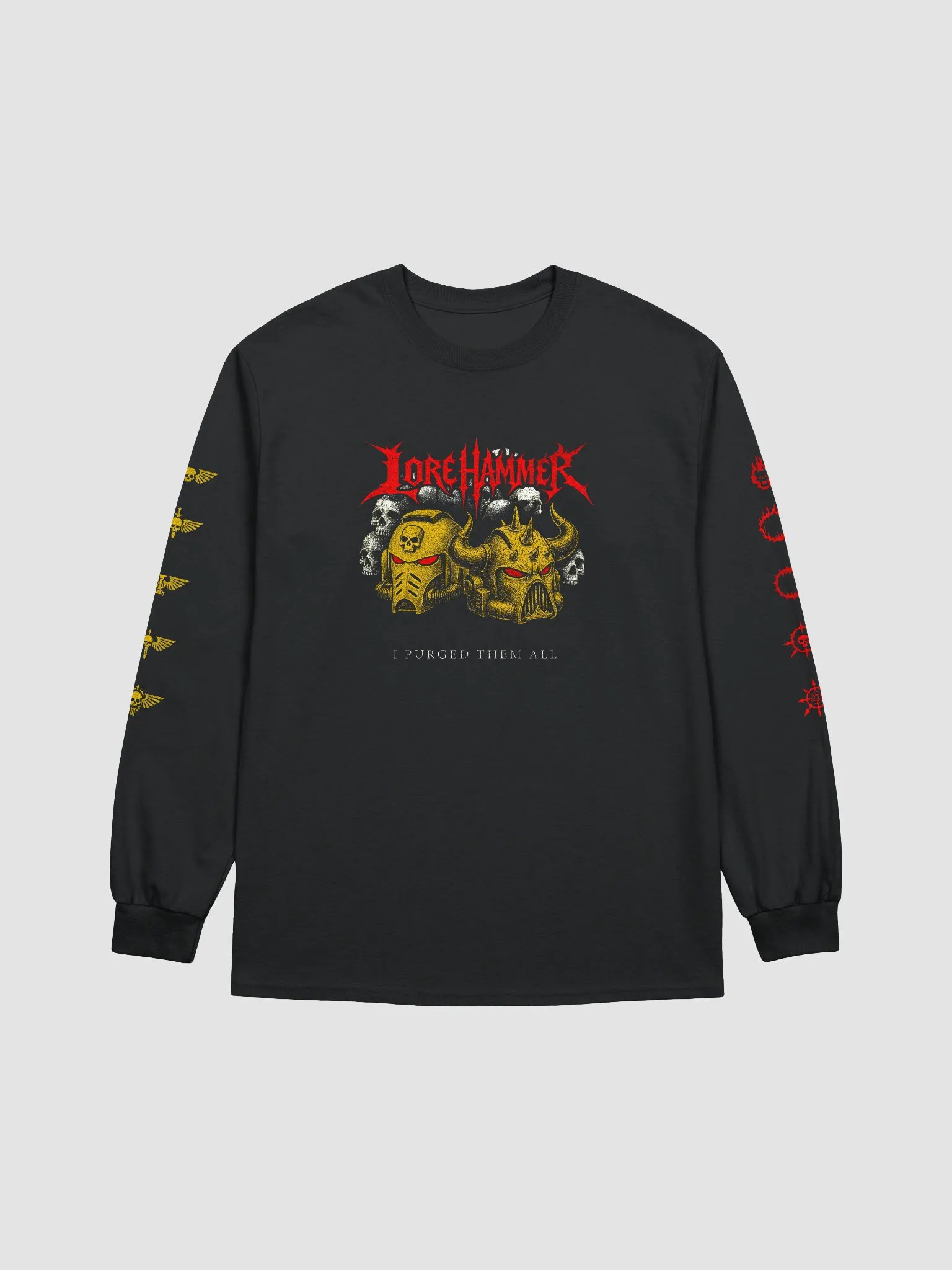 PURGE THE DAEMONS DELUXE LONG SLEEVE TEE product image (1)