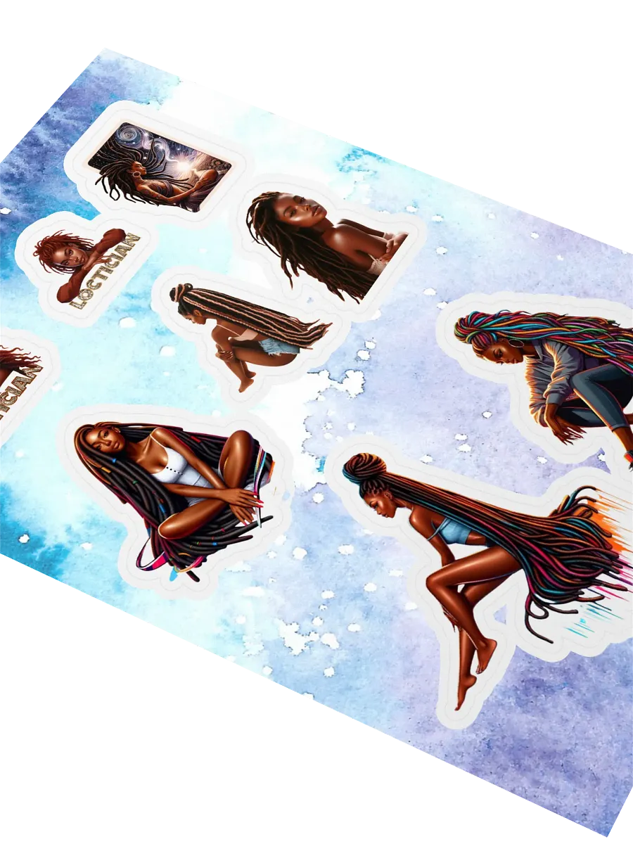 Loctician Love Sticker Sheet product image (2)