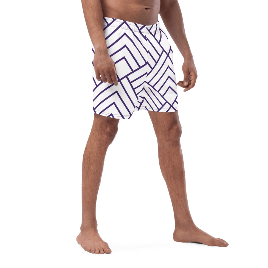 Chevron Zigzag Swim Trunks product image (3)