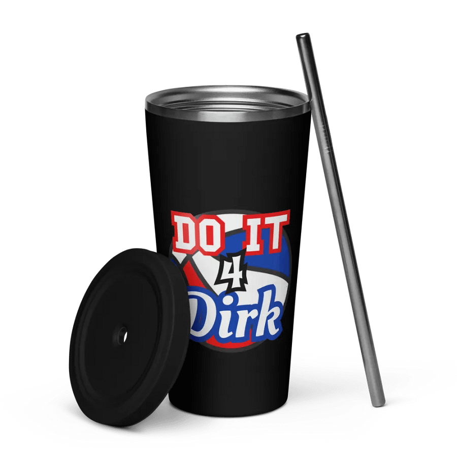 Doit4Dirk Tumbler w/Straw product image (5)