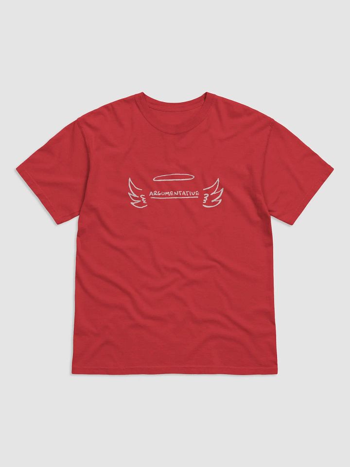 ANGELIC (white design) garment-dyed tee product image (2)