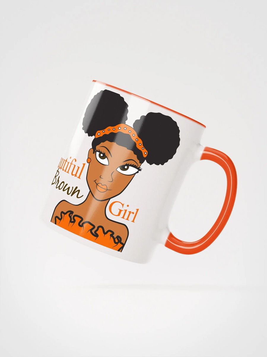 Beautiful Brown Girl Ceramic Mug - Cinnamon product image (3)