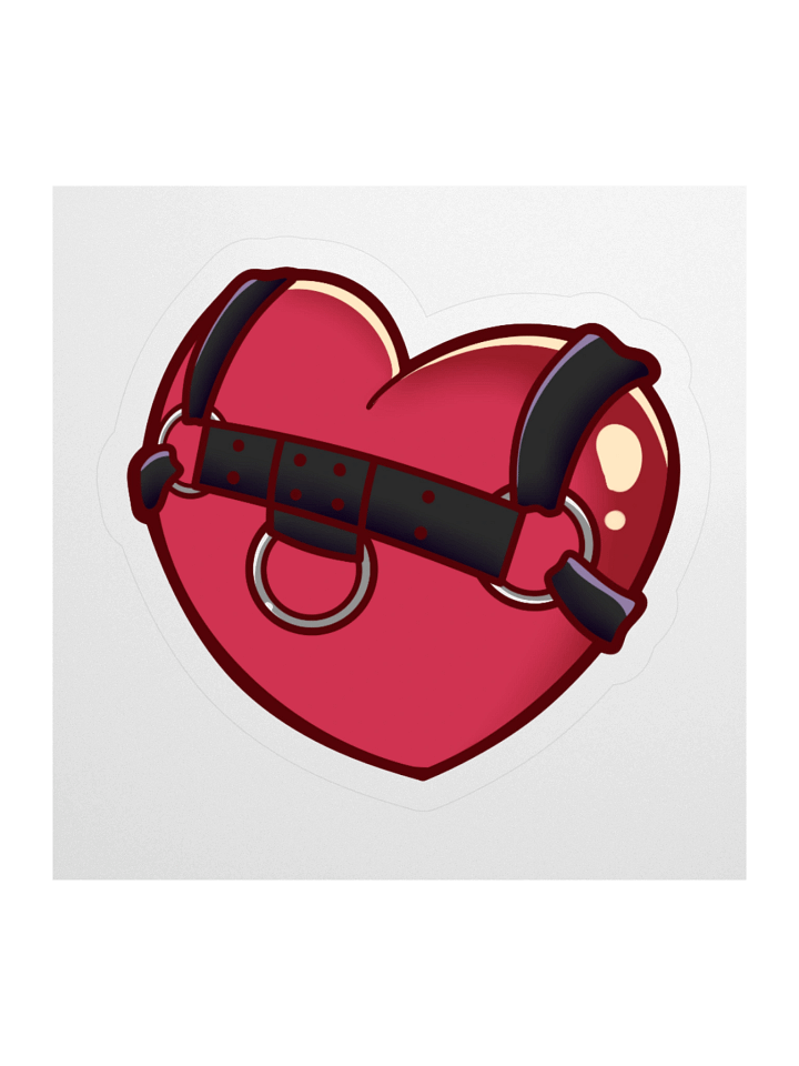 I Love Leather Sticker product image (1)