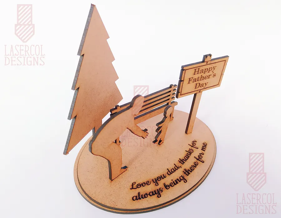 Father's Day Gift Plaque - Laser Cut Files product image (10)