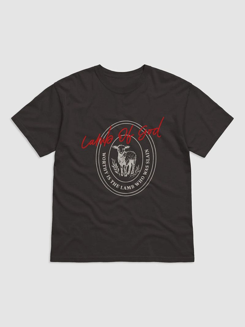 'Lamb of God' graphite combo tshirt