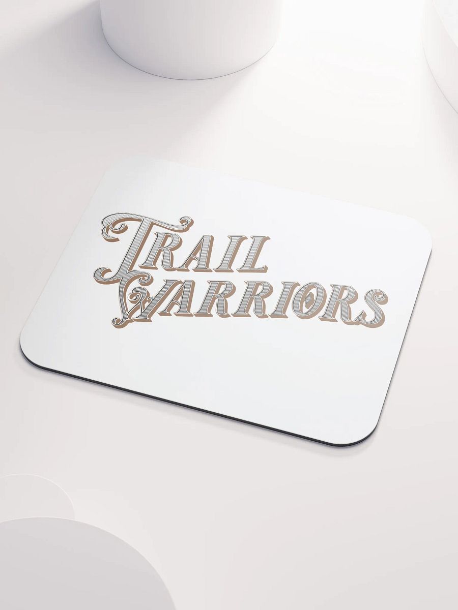 Brown w/ Gradient Classic Trail Warriors Emblem Mouse Pad product image (3)