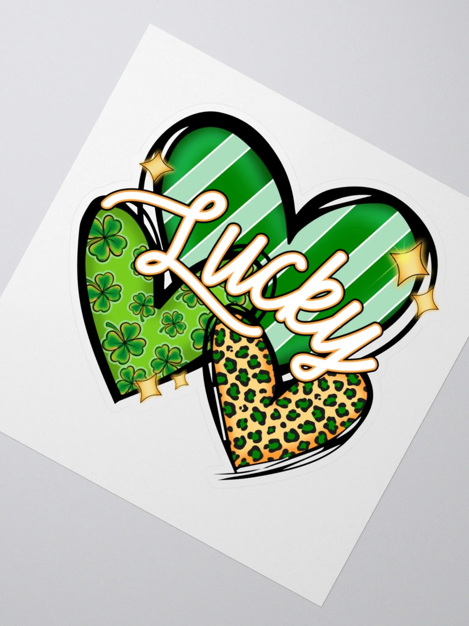 St. Patrick’s Day Lucky Sticker product image (2)