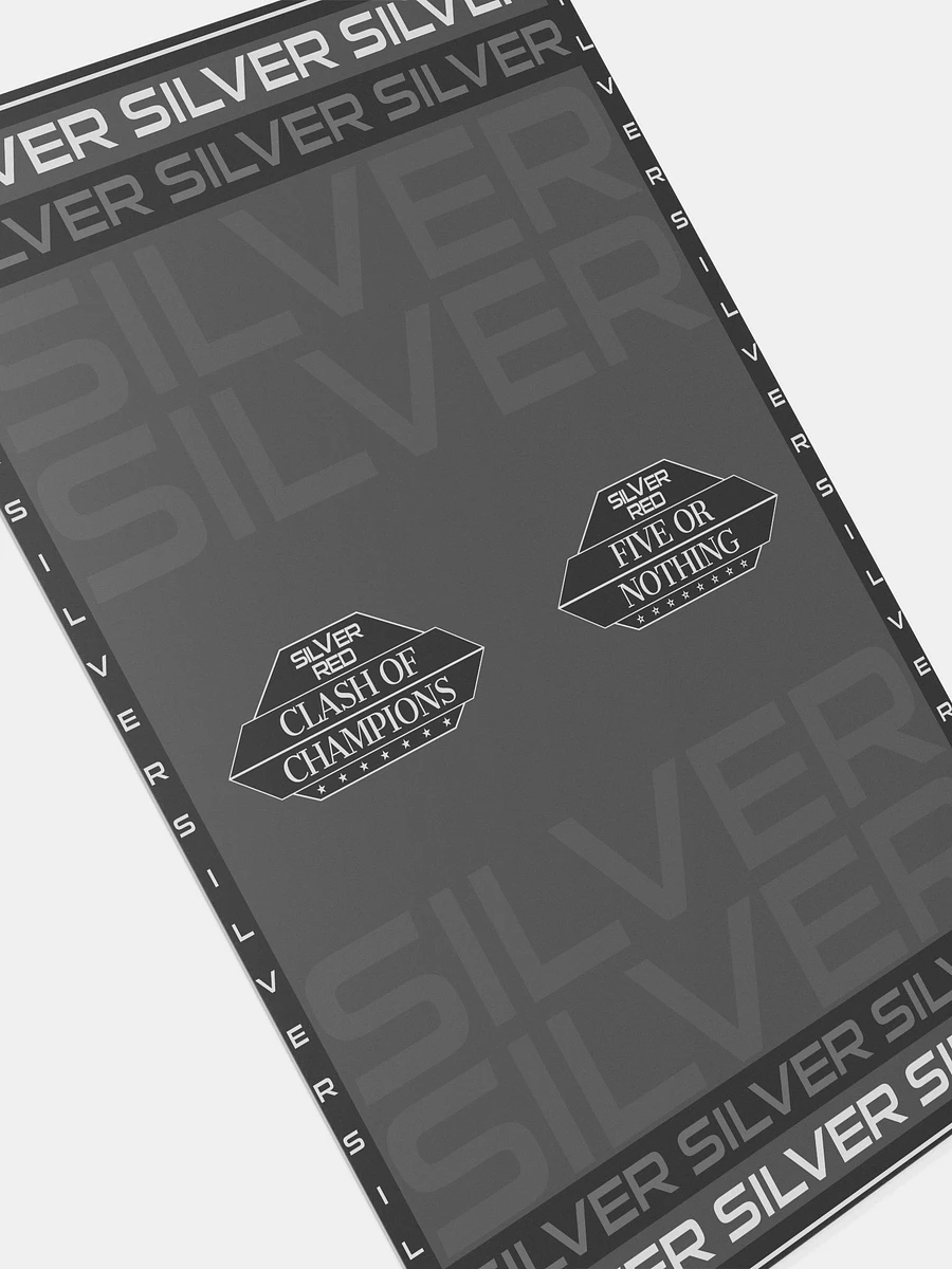 SILVER VS RED - ALL IN SILVER (poster) product image (4)