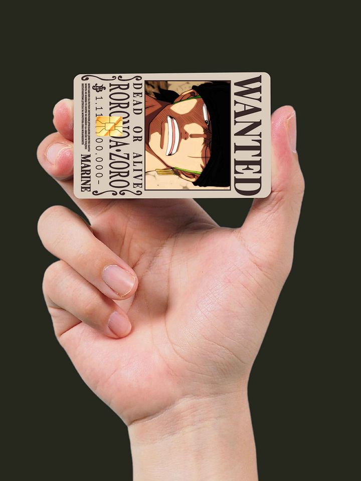 Ronoroa Zoro Wanted Poster (Holographic) product image (2)