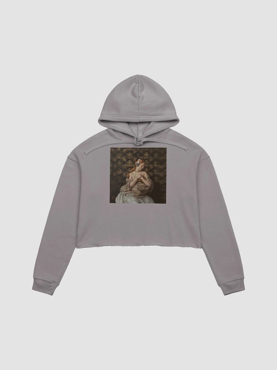 Safe Woman Tarot 9 Of Pentacles Cropped Hoodie product image (2)