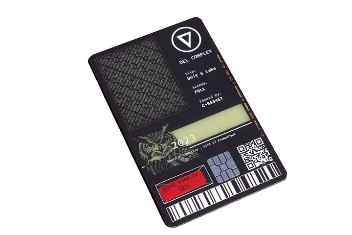 Employee ID Badge - Unit 6 Labs (BADGE ONLY) product image (1)