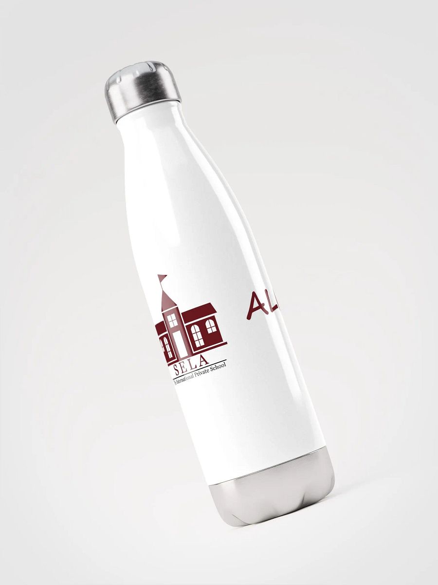 SELA Alumni Stainless Steel Water Bottle (white) product image (3)