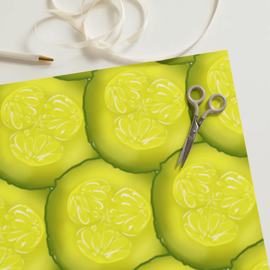 Pickle Wrapping Paper Sheets product image (11)