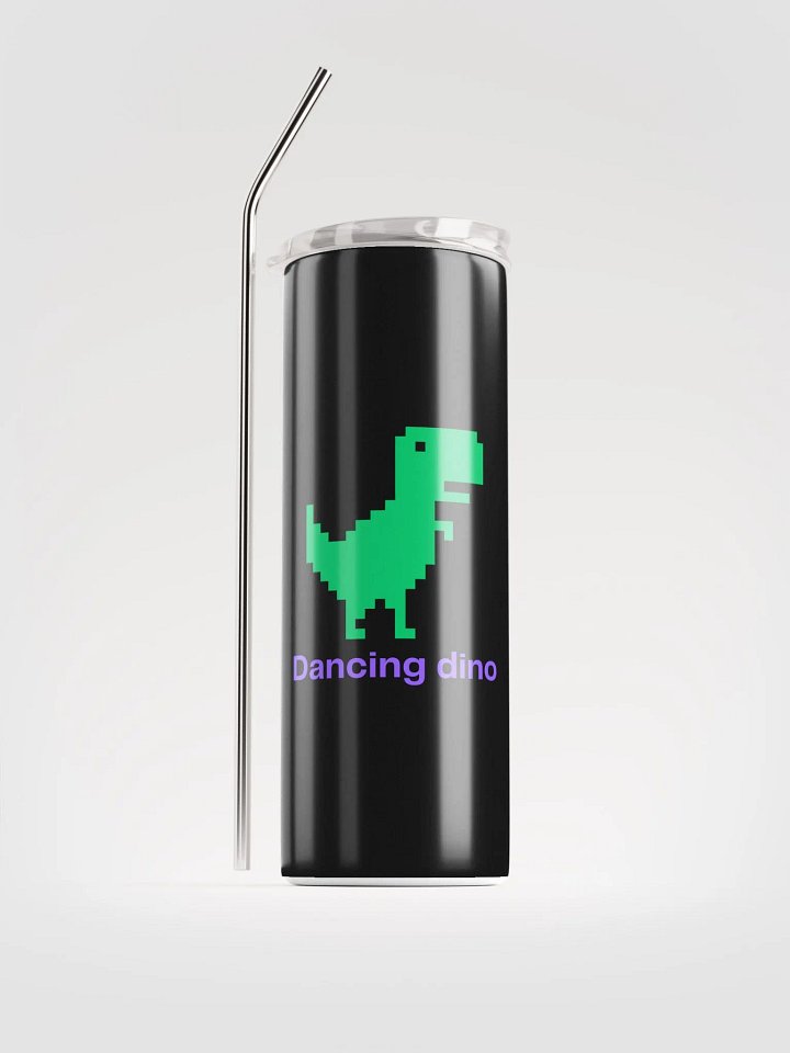 dancing dino tumbler product image (1)