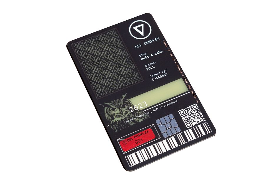 Employee ID Badge - Unit 6 Labs (BADGE ONLY) product image (1)