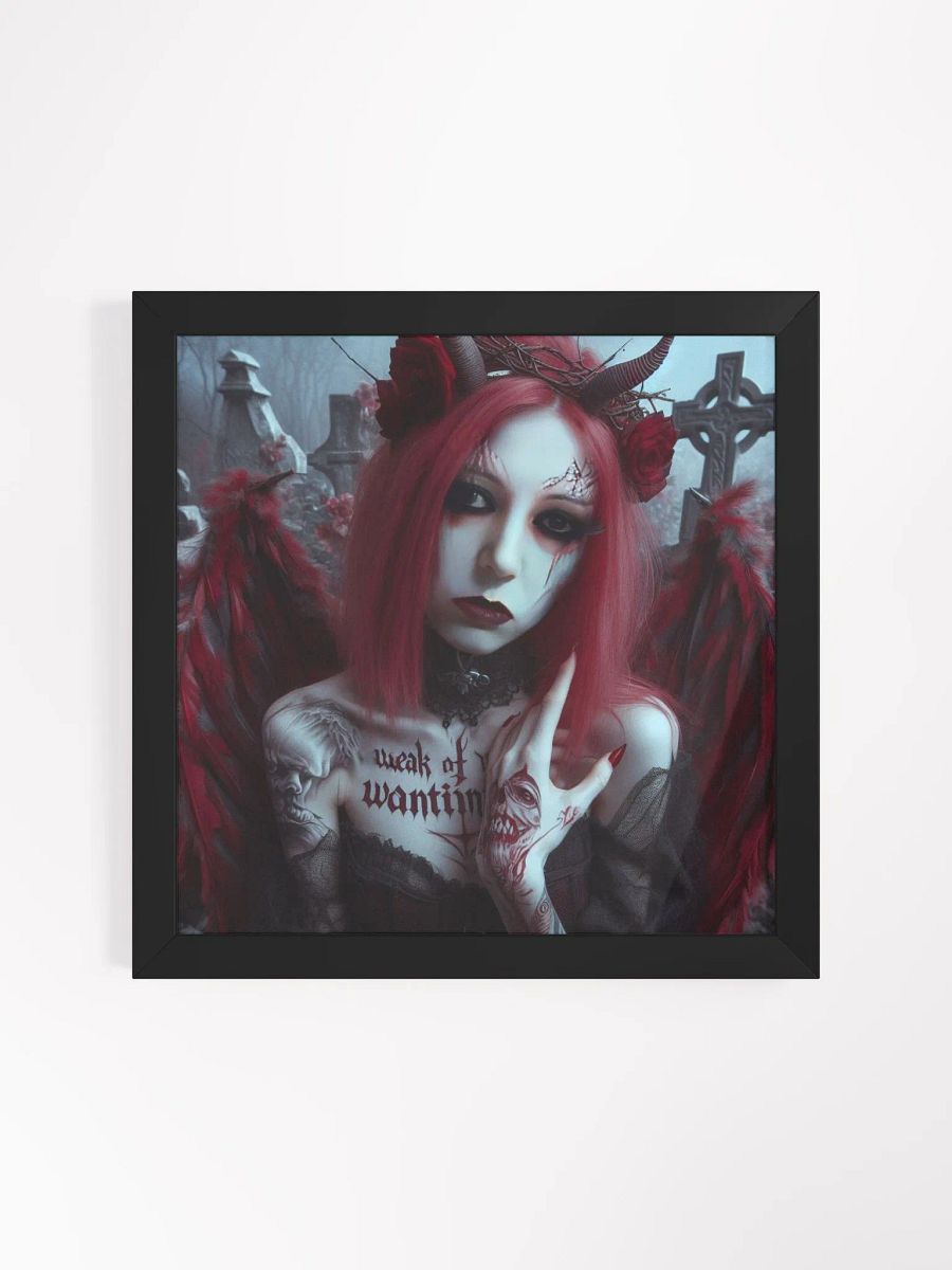 Weak Of Wanting 'The Demons Inside' Framed Picture product image (1)