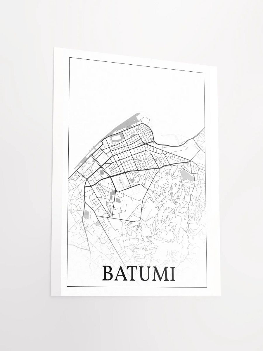 Batumi, Georgia, city map print product image (14)