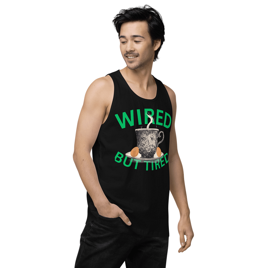 Wired But Tired Tank Top product image (3)