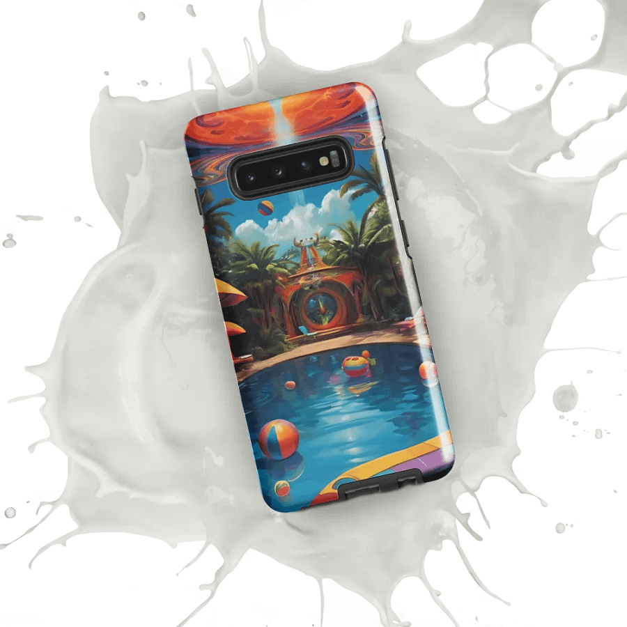 Psychedelic Pool Party Samsung Galaxy Case product image (54)