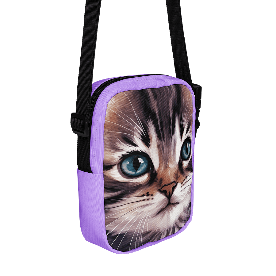 Cat Crossbody Bag Purple product image (3)