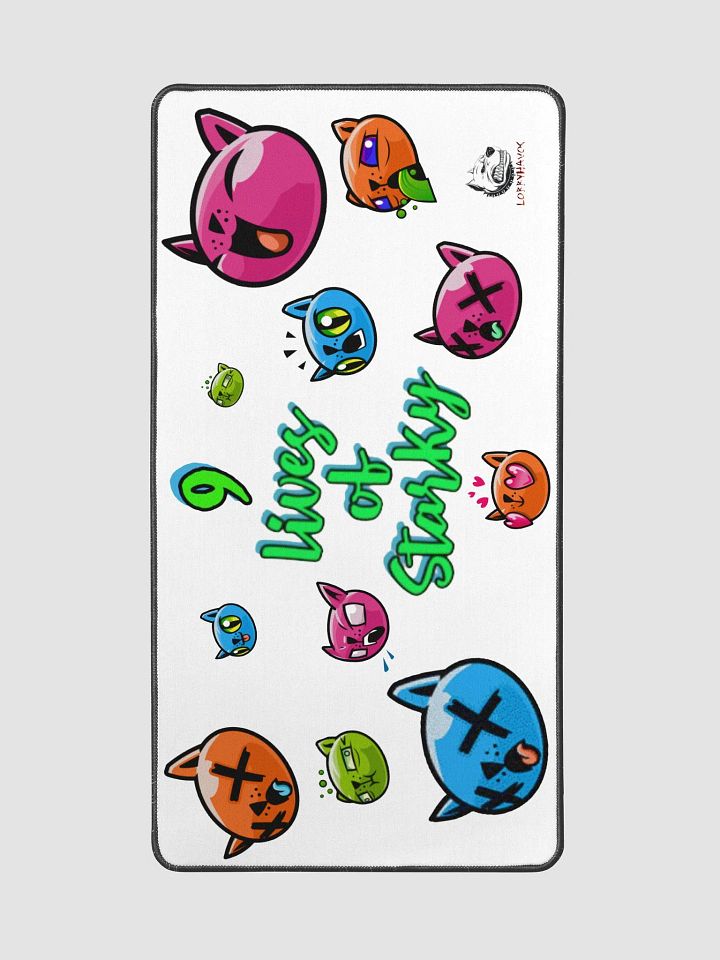 9 Lives of Starky Mouse Pad product image (2)