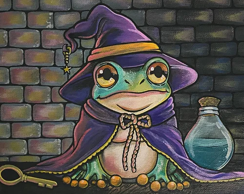 Is he cute enough to subsc-ribbit to his Only Frogs?