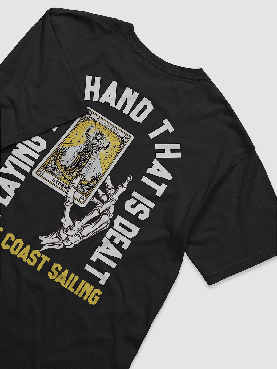 Playing the hand that is dealt Mens Black T product image (6)