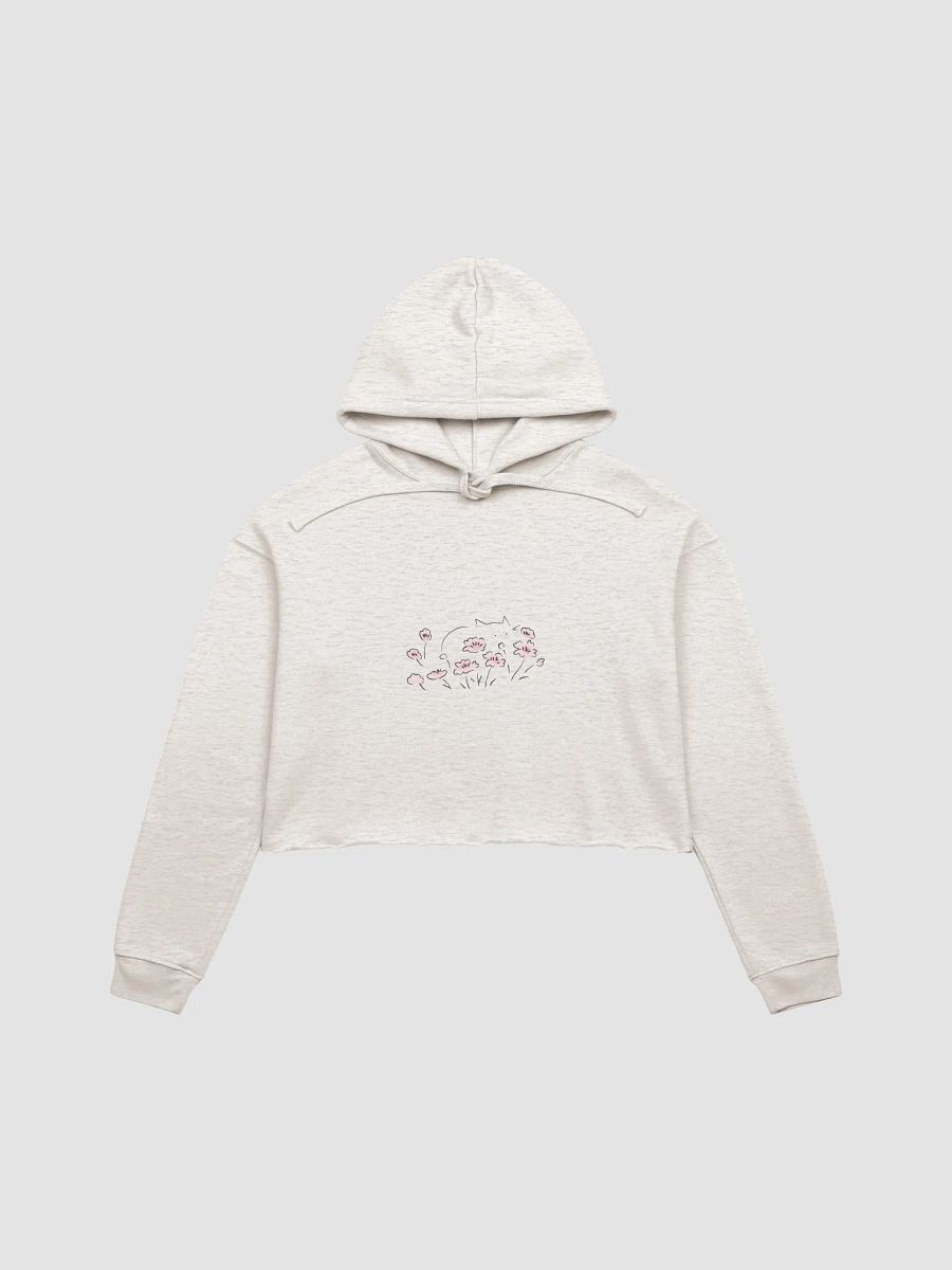 Floral Cat Crop Hoodie product image (3)