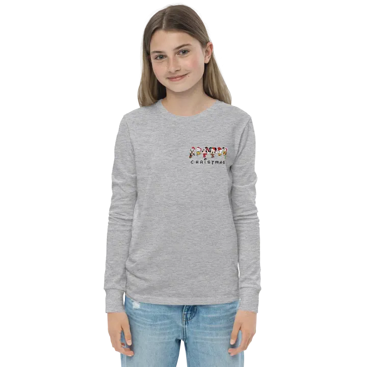 Santa Squad Youth Long Sleeve Tee product image (1)