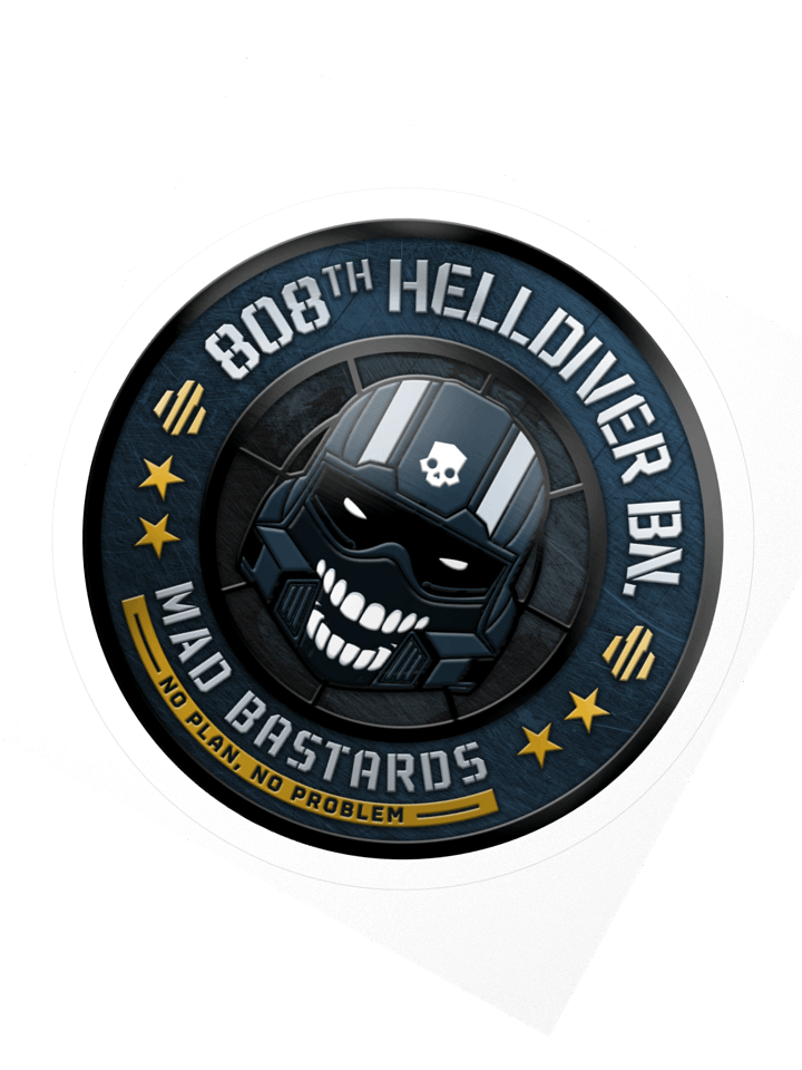 808th Mad Bastard Logo Sticker product image (2)