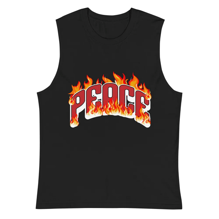 Fiery Peace Muscle Tank product image (2)