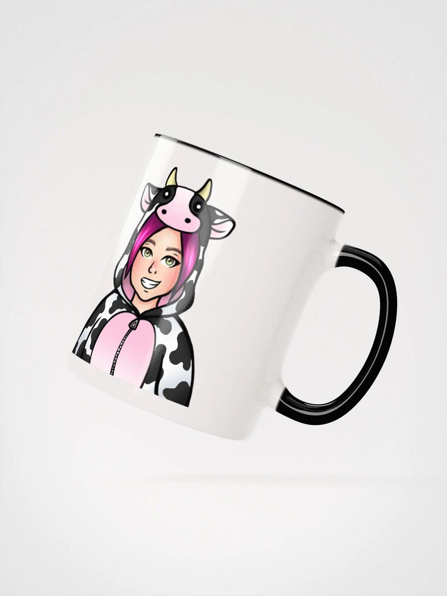 Fuchsia Moo Fam Colored Mug product image (3)