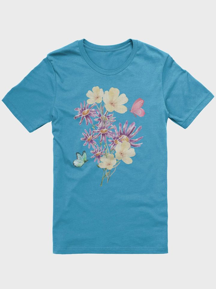Butterfly Bouquet Watercolor T-Shirt product image (3)