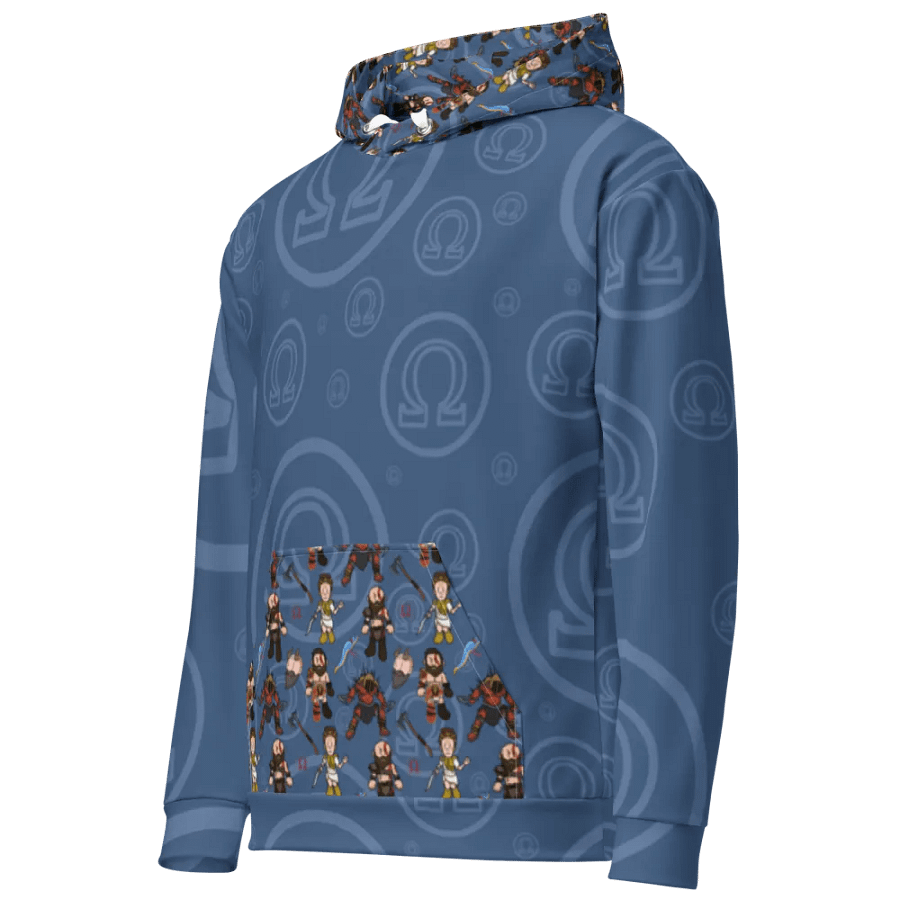 God of War Patterned Hoodie (dark) product image (3)