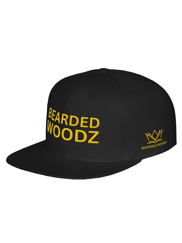 Bearded Woodz Snapback (Gold Embroidery) product image (2)