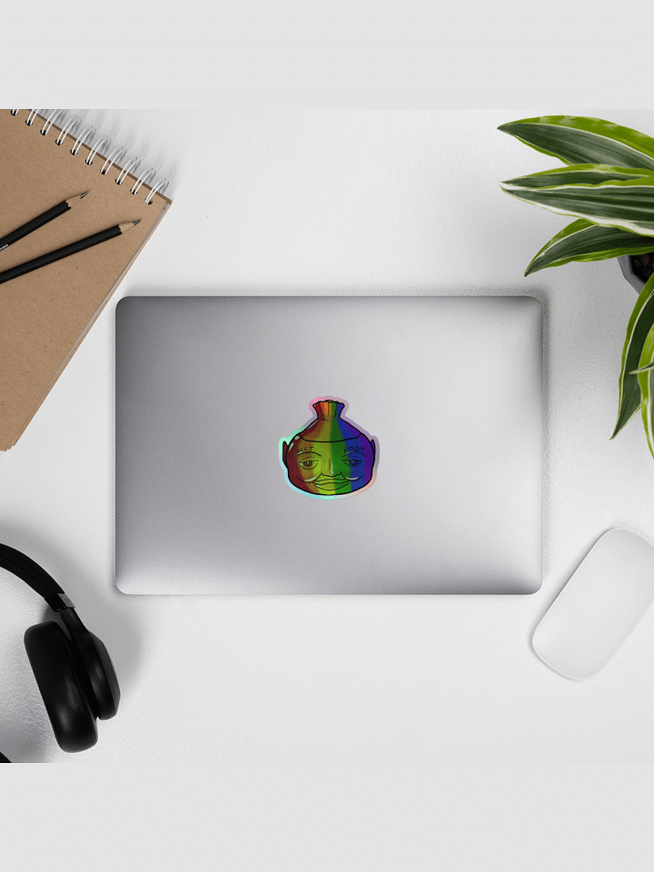 Pride Poot holographic stickers product image (2)