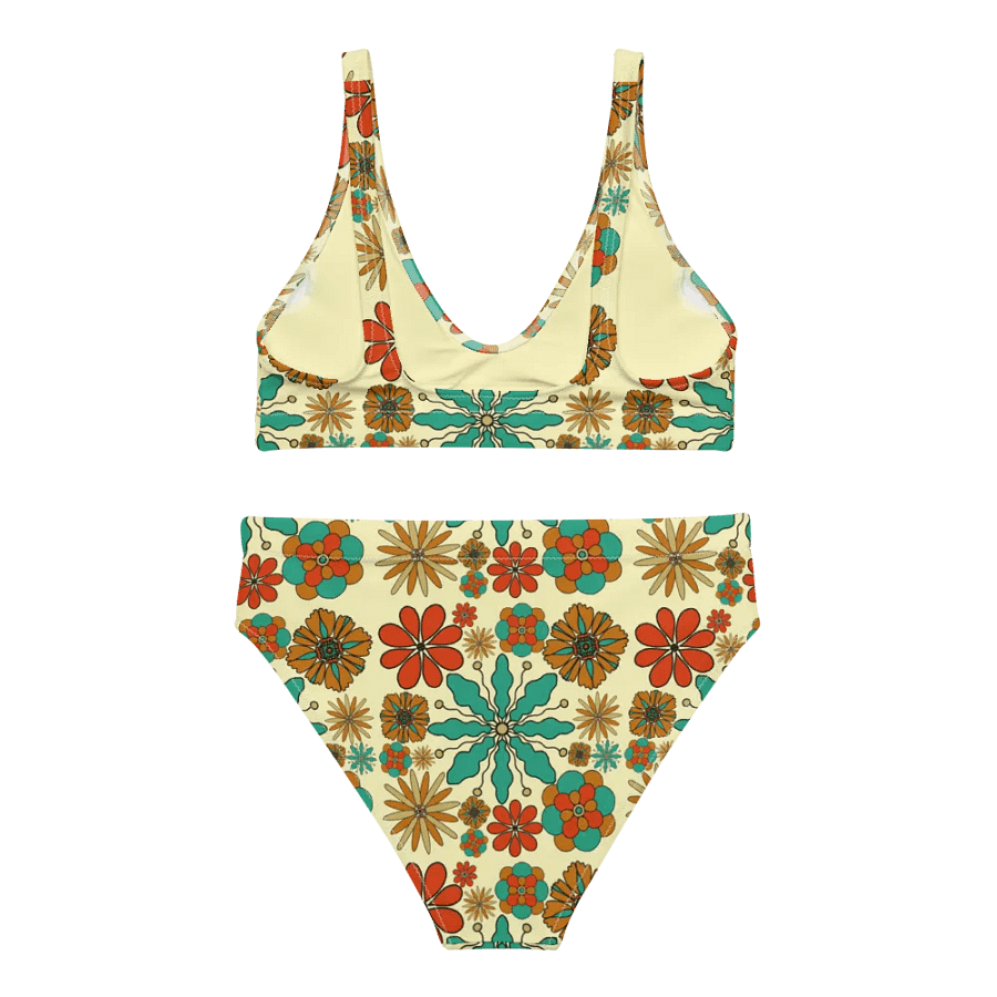 Retro Floral Harmony Bikini Set product image (7)