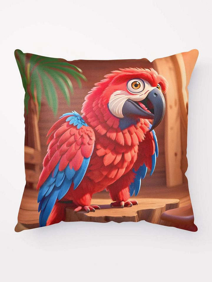 Endangered Species - Mexico - Scarlet Macaw All-Over Print Pillow product image (1)