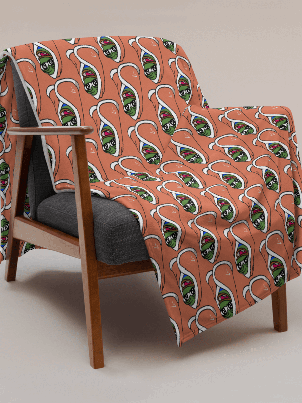 Orange Comfy Blankey! product image (3)