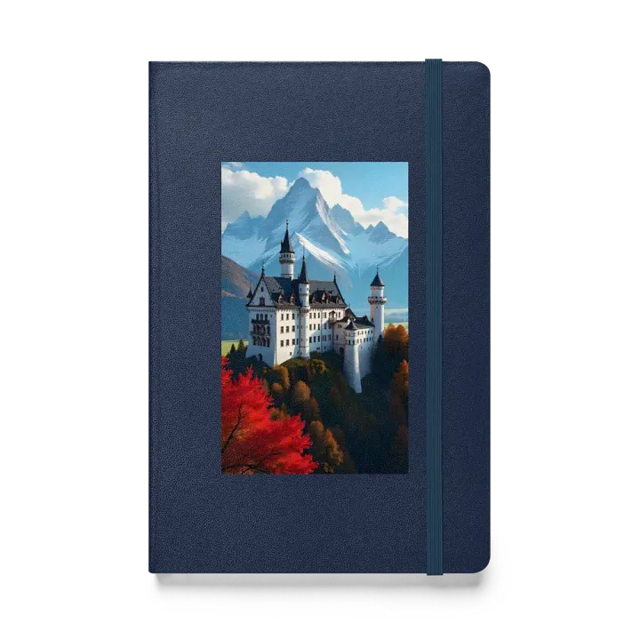 Neuschwanstein Castle, Schwangau, Germany HARDCOVER NOTEBOOK. product image (1)