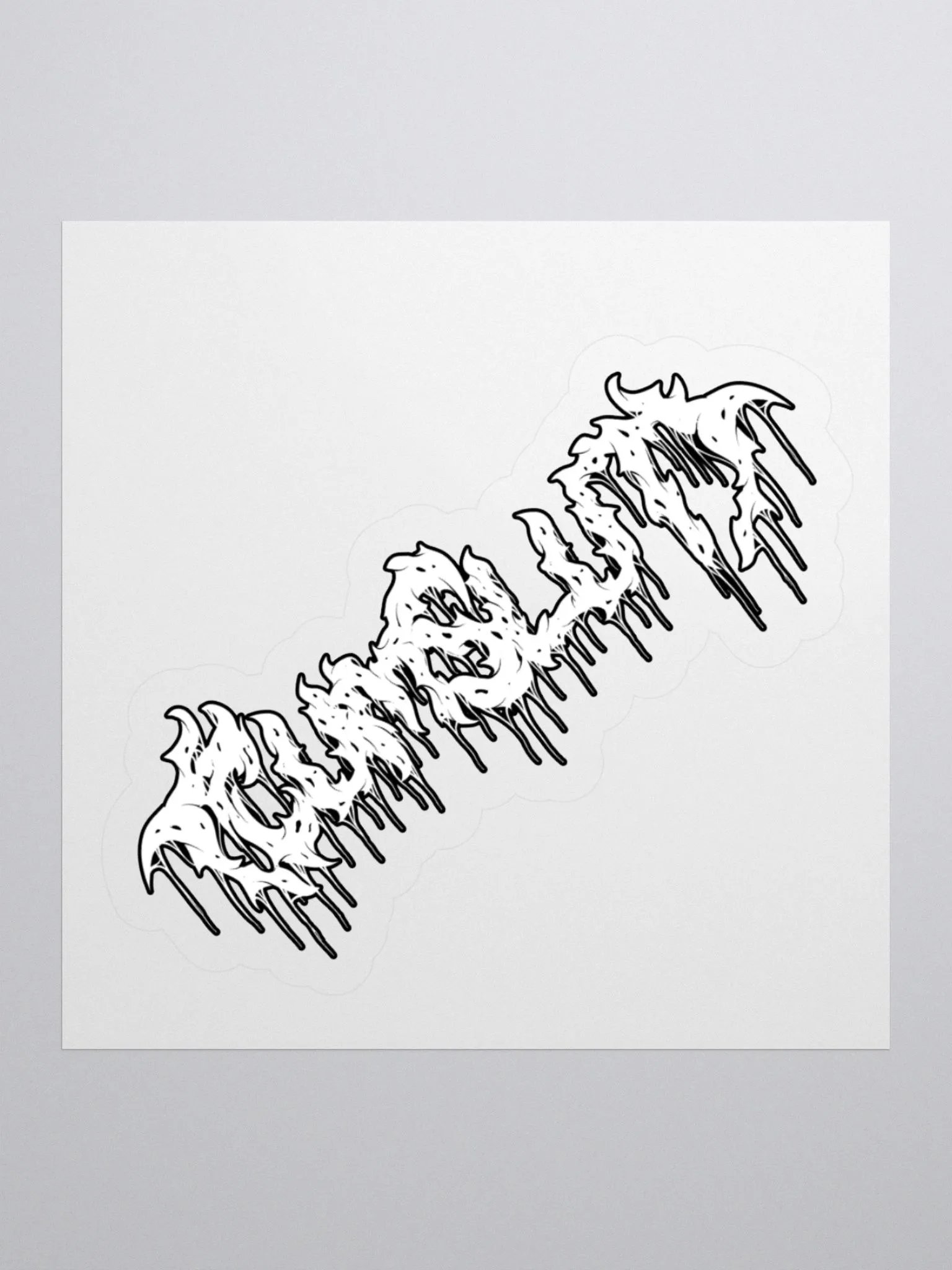 CUMSLUT sticker product image (1)