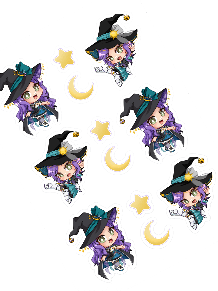 Debut Chibi & Mini Space Combo Sticker Sheet product image (1)